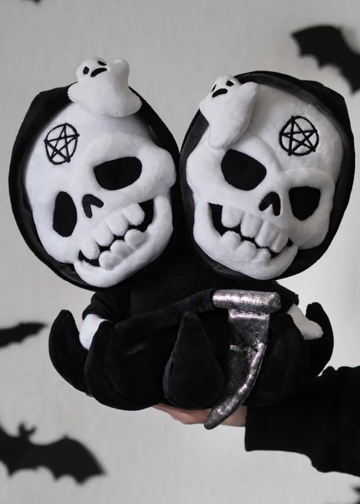 Killstar Kreeptures Double Death Pehmolelu Valkoinen
