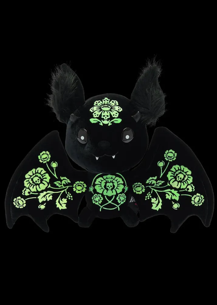 Killstar Kreeptures Vampir Glow Blossom Pehmolelu Musta