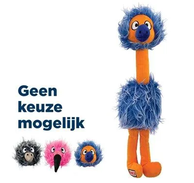 Kong Comfort Jumbo Birds – Erittä suuri pehmolelu koiralle vinkuvalla äänellä – XL