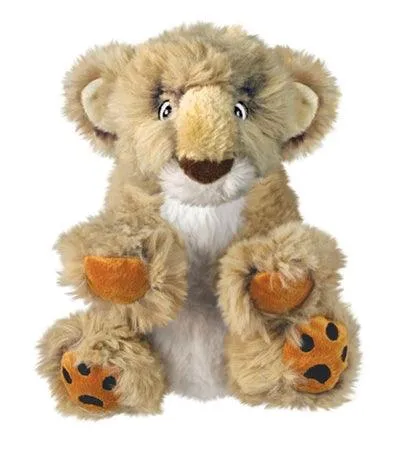 Kong Comfort Kiddos Leijona - Söpö koiran pehmolelu irrotettavalla äänimerkillä