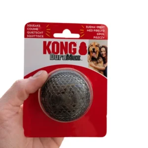Kong Duramax -pallo - Erittä vahva koiranpallo vinkuvalla äänellä