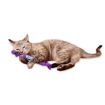 Kong kickeroo crunch - Kattenspeelgoed met kreukelfolie & catnip - 37,5x3x3 cm