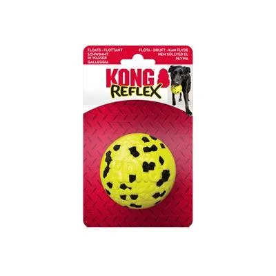 Kong Reflex Ball keltainen - Hauska pallo pienille koirille