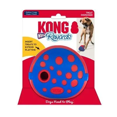 Kong Rewards Wally sininen/punainen - koiranruoka-annostelija