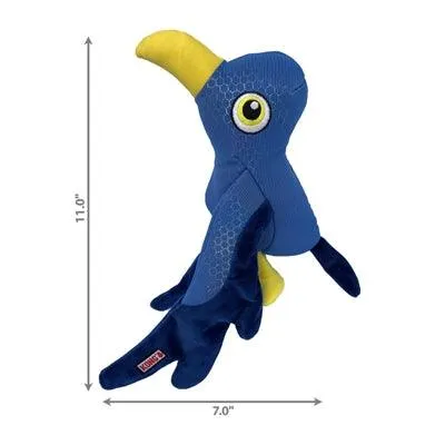Kong Shimmy Shakers Seagull Blue - Tehty ravisteltavaksi - 28 cm