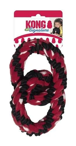 Kong Signature Rope Double Ring - 23 cm purulelu koirille