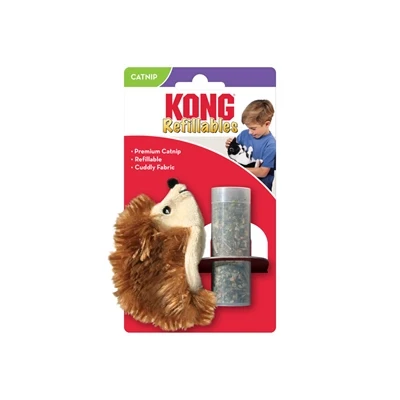 Kong siili kissanmintulla - täytettävä leikkikaveri - 10 cm