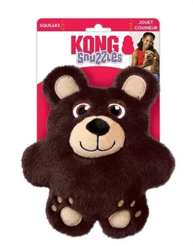 Kong Snuzzles -karhu - Söpö koiran pehmolelu