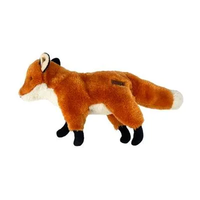Kong Wild Low Stuff Fox – Söpö koiran pehmolelu vinkuvalla äänellä