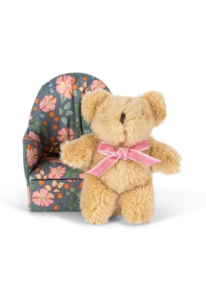 Konges Slojd Pehmolelu Oda Tiny Teddy Kyoto