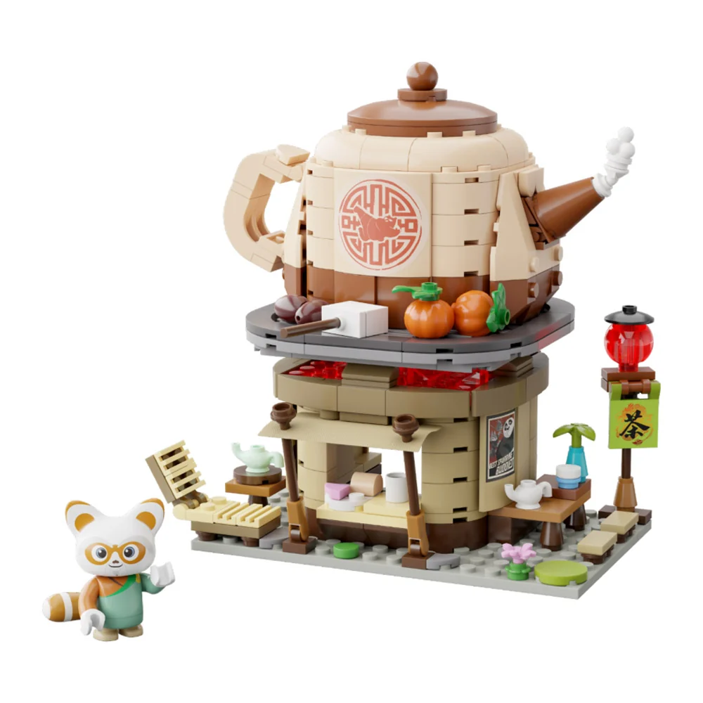 Kung Fu Panda Shifu's Tea House Buildable Set