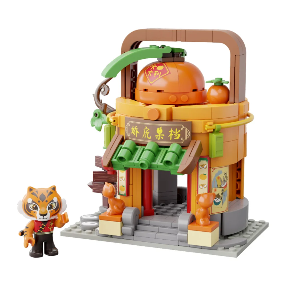 Kung Fu Panda Tigress' Fruit Shop Buildable Set
