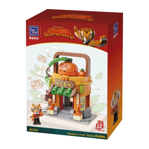Kung Fu Panda Tigress' Fruit Shop Buildable Set