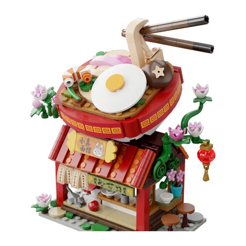 Kung Fu Panda Zhen's Noodle Restraurant Buildable Set