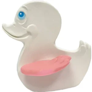 Lanco Teething Ring Ankka vaaleanpunaisilla siivillä