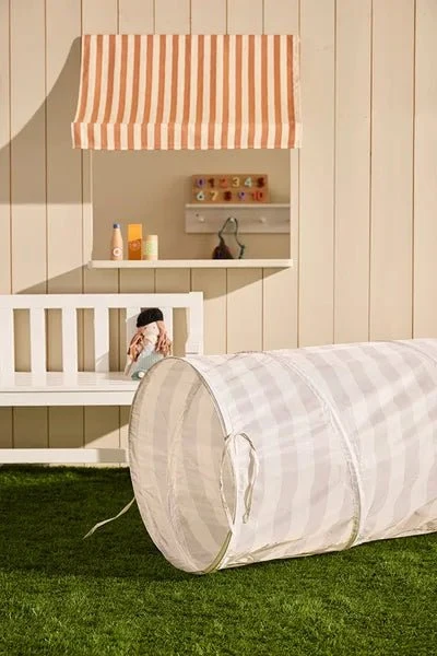 Lasten Concept Crawl Tunnel Star Stripe Harmaa