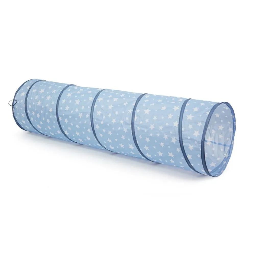 Lasten konsepti ryömintätunneli Star Blue 46x180