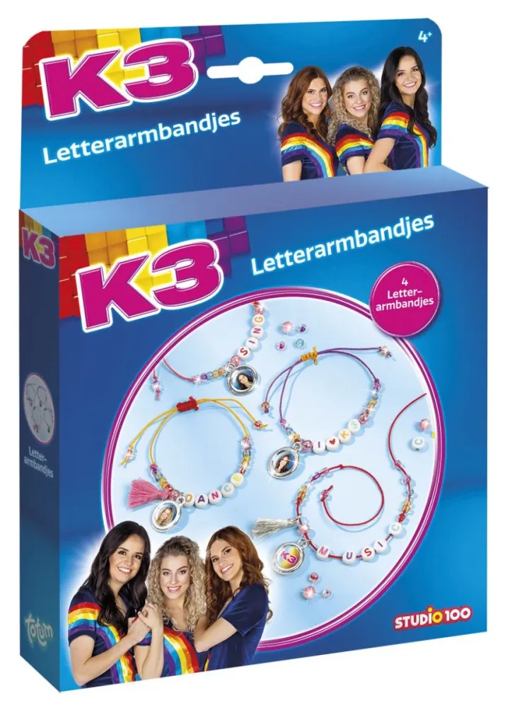K3 Letter Rannekorujen tekeminen