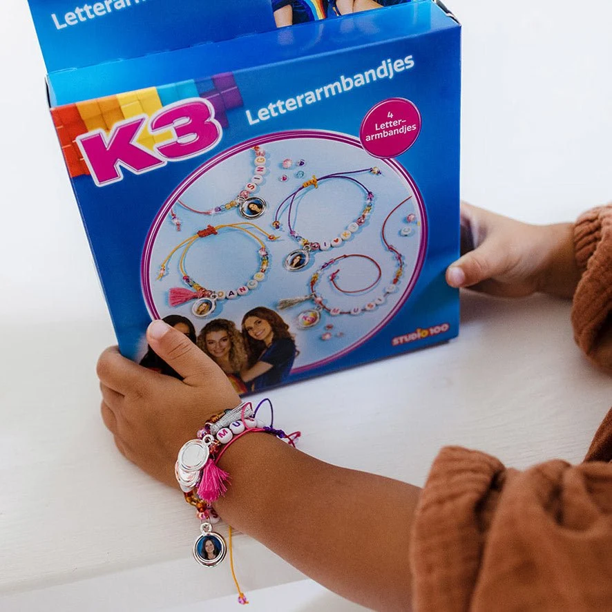 K3 Letter Rannekorujen tekeminen