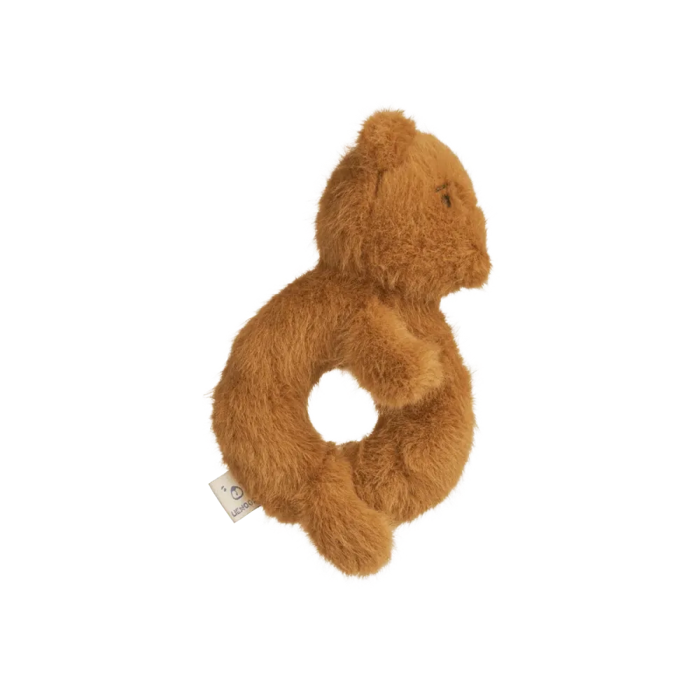 Liewood Rattle Romain Bear Kultainen karamelli