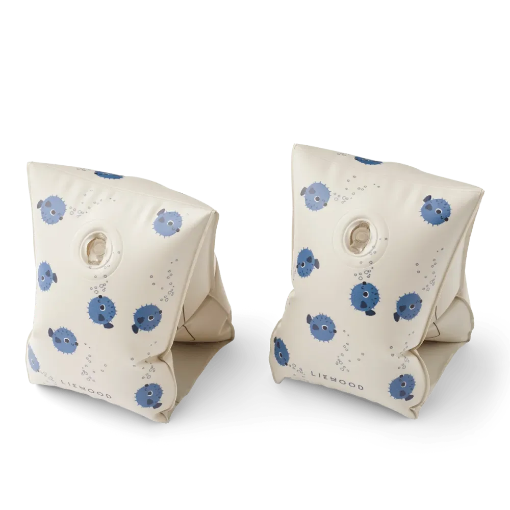 Liewood Uimahihnat Shirley Pufferfish/ Sandy 2kpl