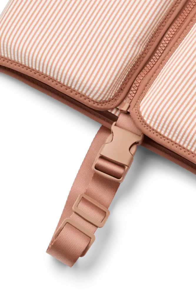 Liewood Uimaliivi Dove Seersucker Pale Tuscany/ Creme De La Creme