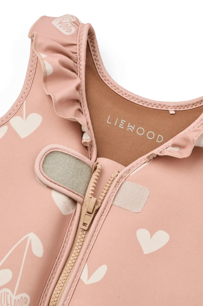 Liewood Uimaliivi Kyyhkynen hapsuilla Sweethearts Palce Toscana