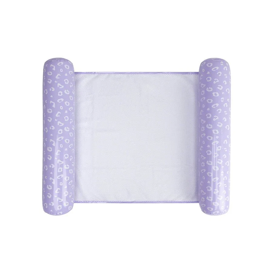 Lilac Leopard puhallettava vesi riippumatossa