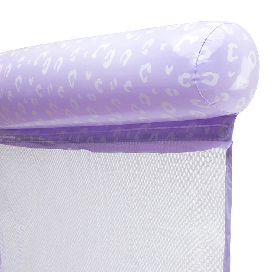 Lilac Leopard puhallettava vesi riippumatossa