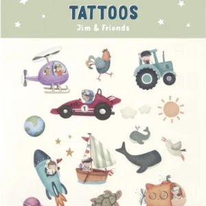 Little Dutch Fake Tattoo Jim ja ystävät