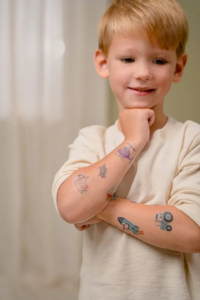 Little Dutch Fake Tattoo Jim ja ystävät