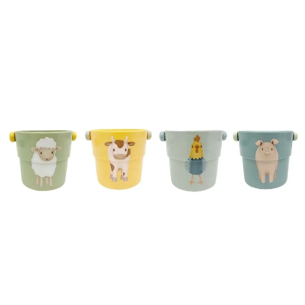 Little Dutch Kylpylälelut Farm Cups