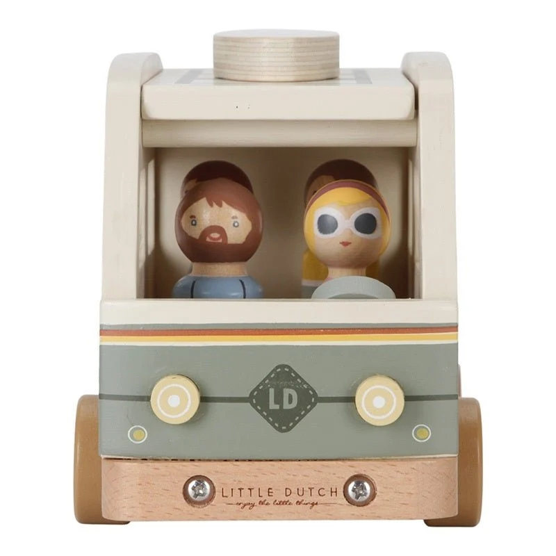 Little Dutch leluauto vintage bussi