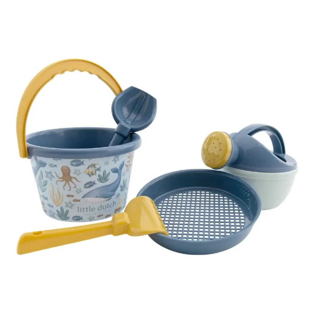 Little Dutch Ocean World Beach Set 9.5cm 5 kpl