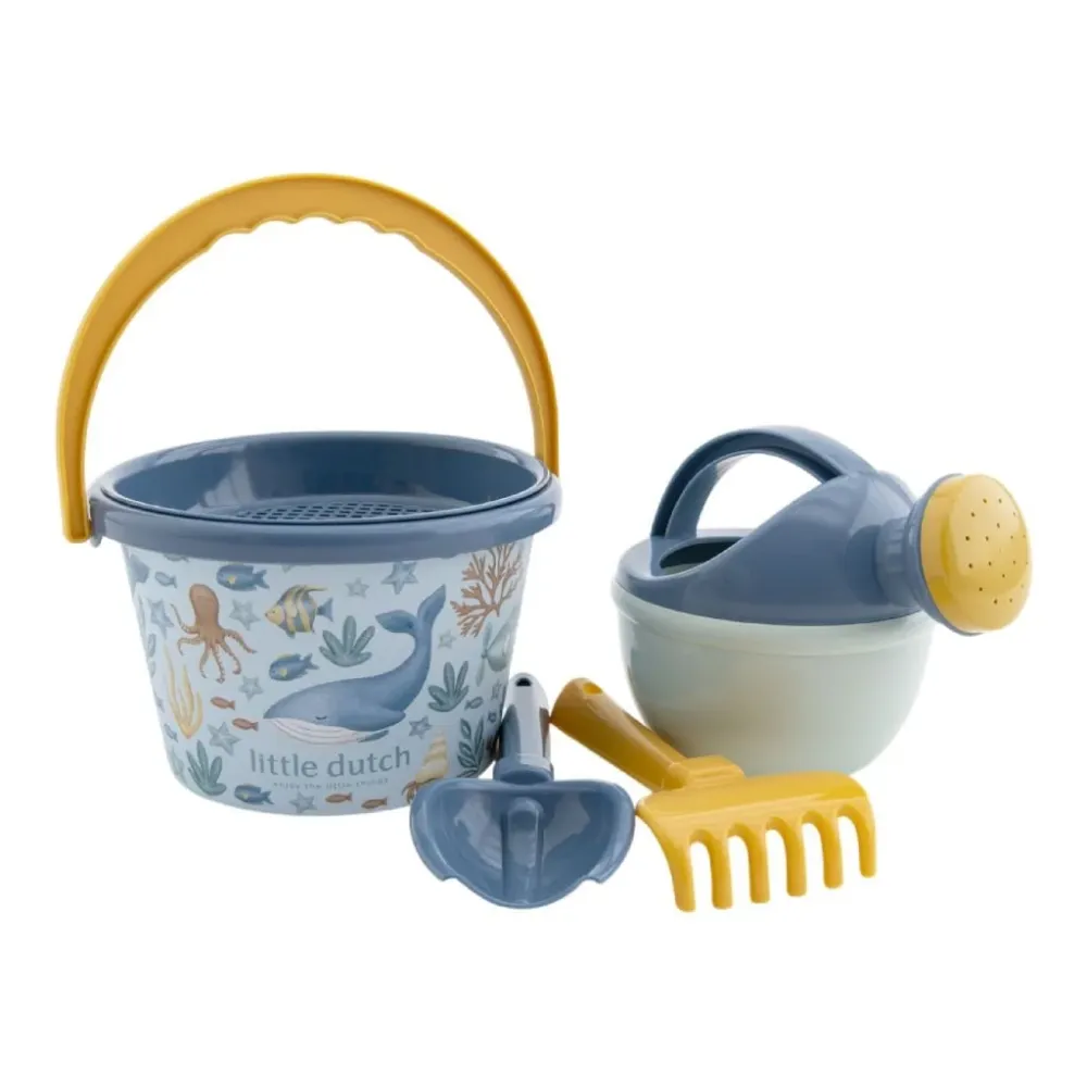 Little Dutch Ocean World Beach Set 9.5cm 5 kpl