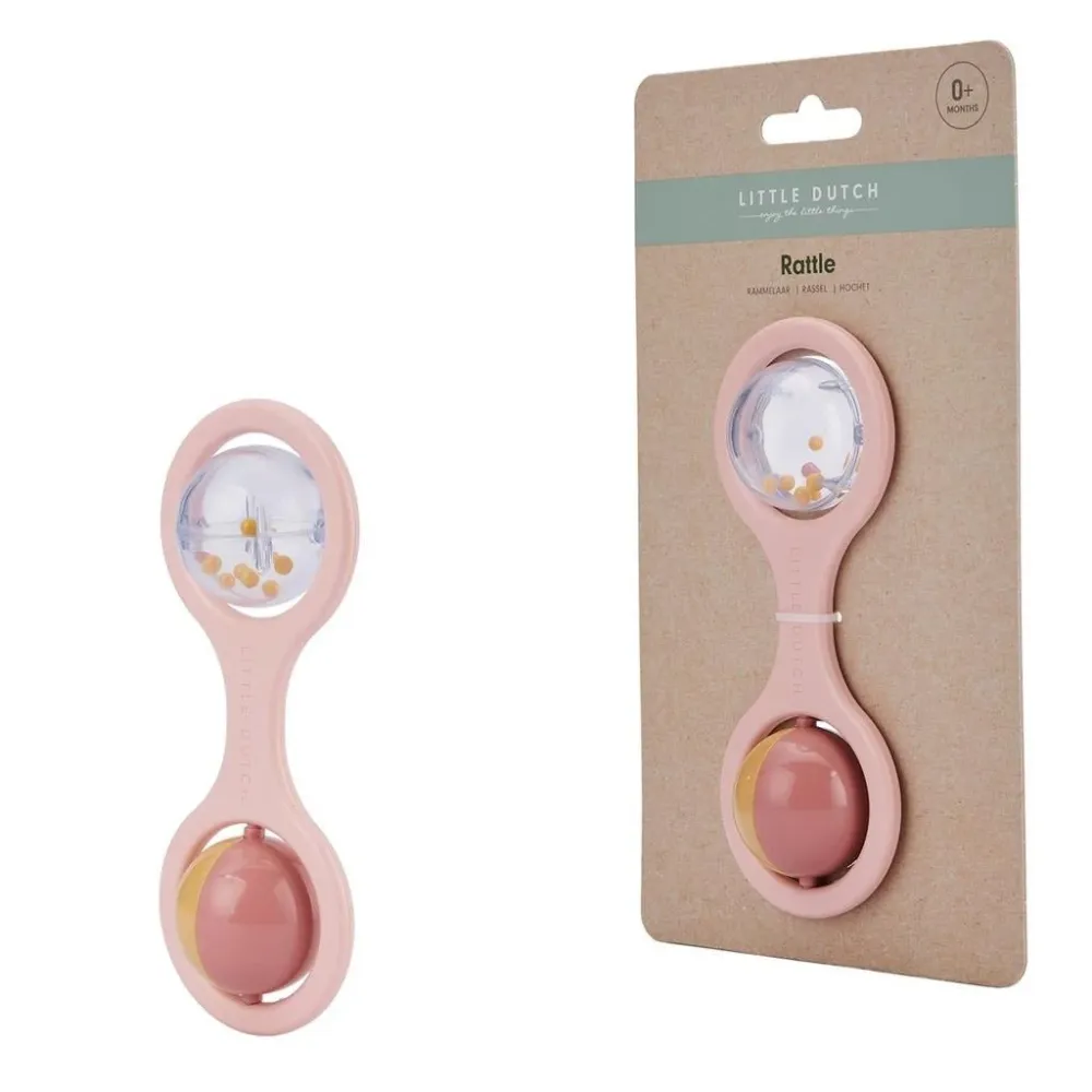 Little Dutch Rattle vaaleanpunainen
