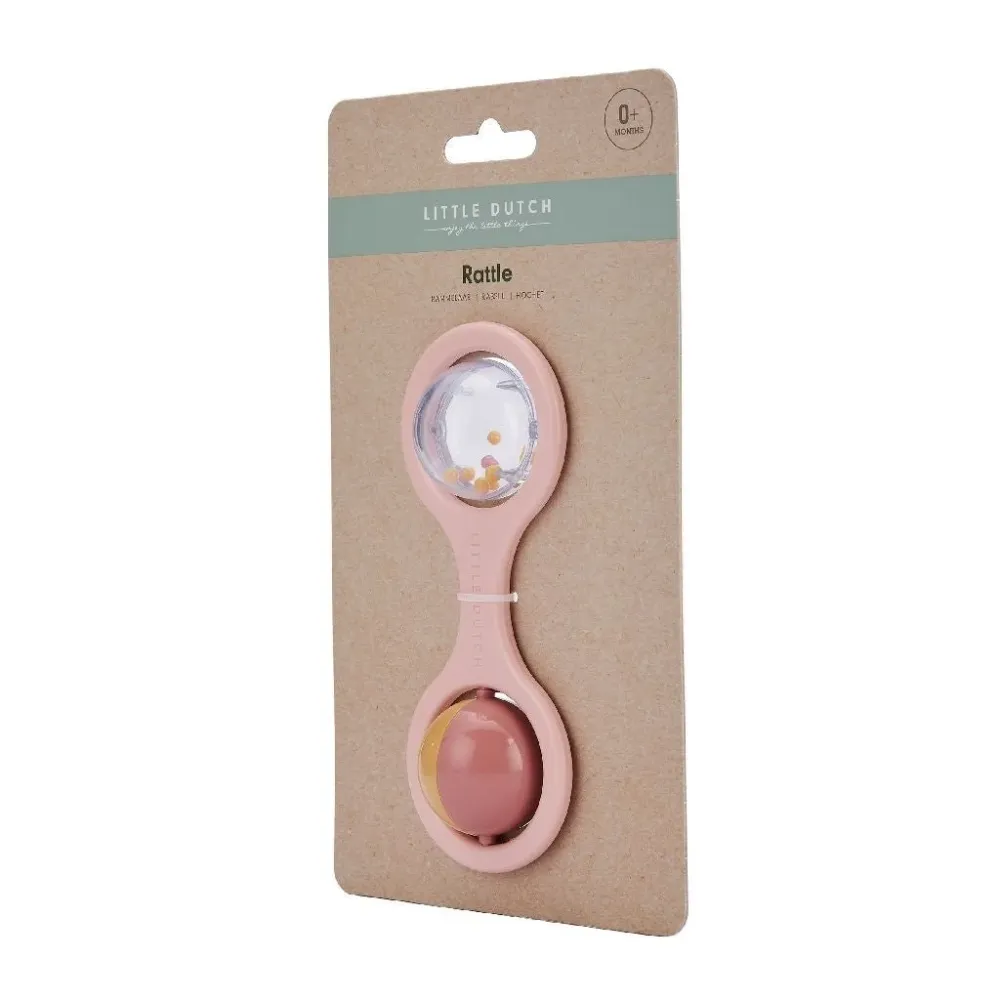 Little Dutch Rattle vaaleanpunainen