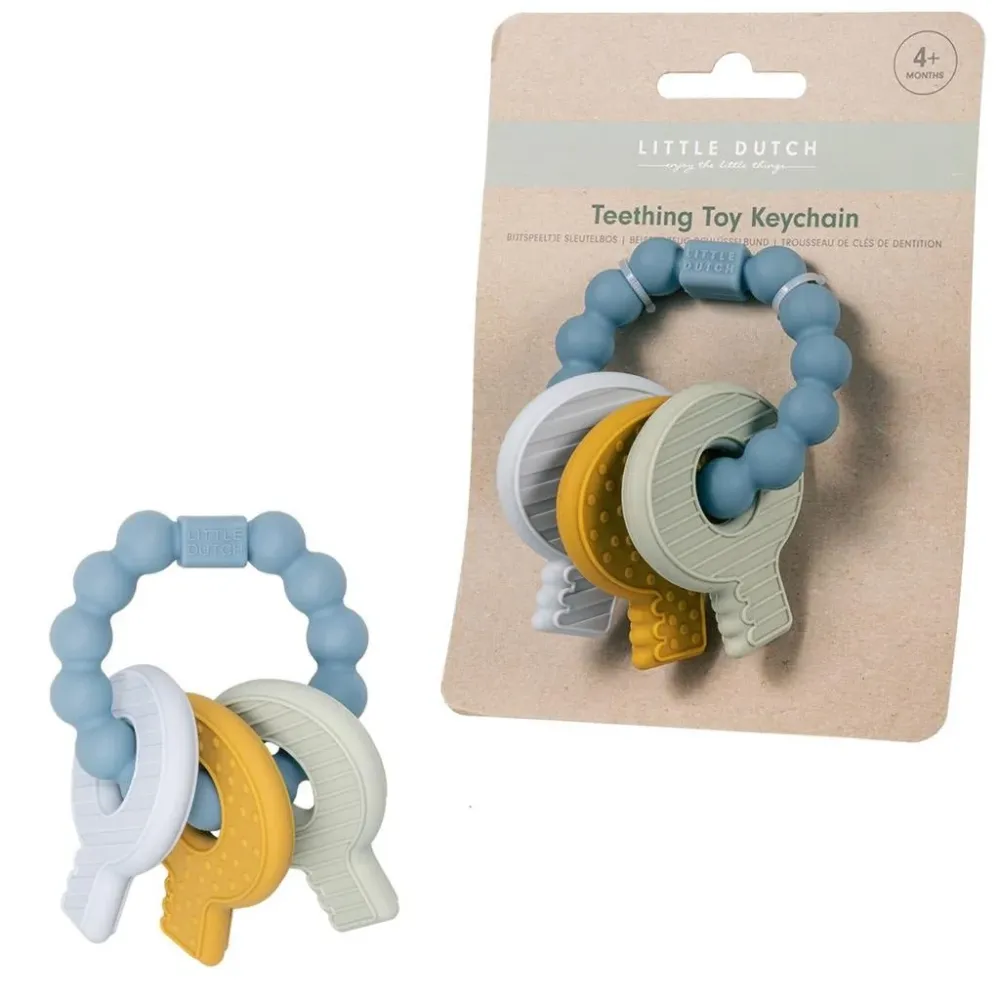 Little Dutch Teething Ring Silikoni avainrengas Bl.