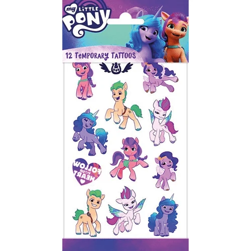 My Little Pony tatuoinnit 12kpl