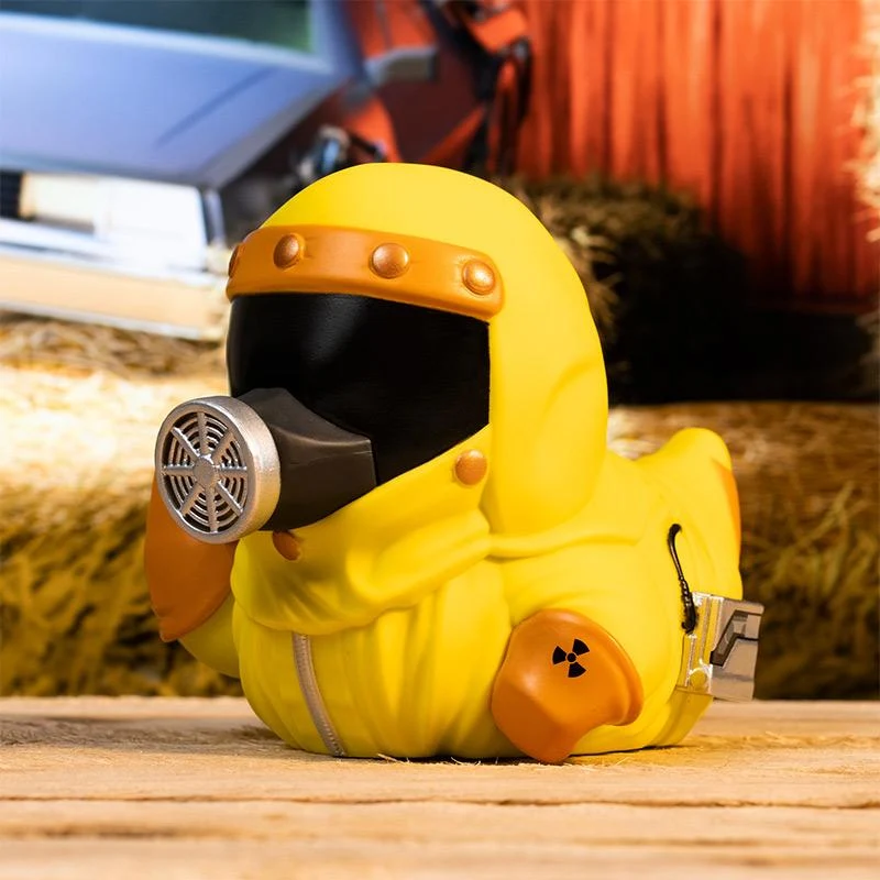 Marty Duck säteilyä estävässä puvussa (ensimmäinen painos)