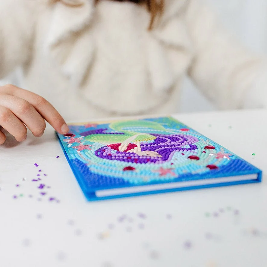 Merenneito Craft Kit Diamond Maalaus muistikirja