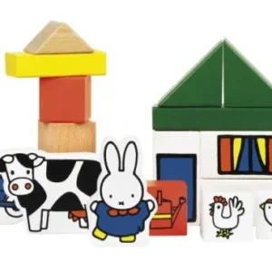 Miffy puiset palikat maatila