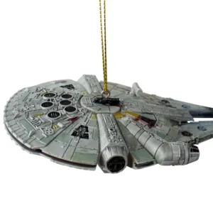 3D Millennium Falcon joulukoristeet