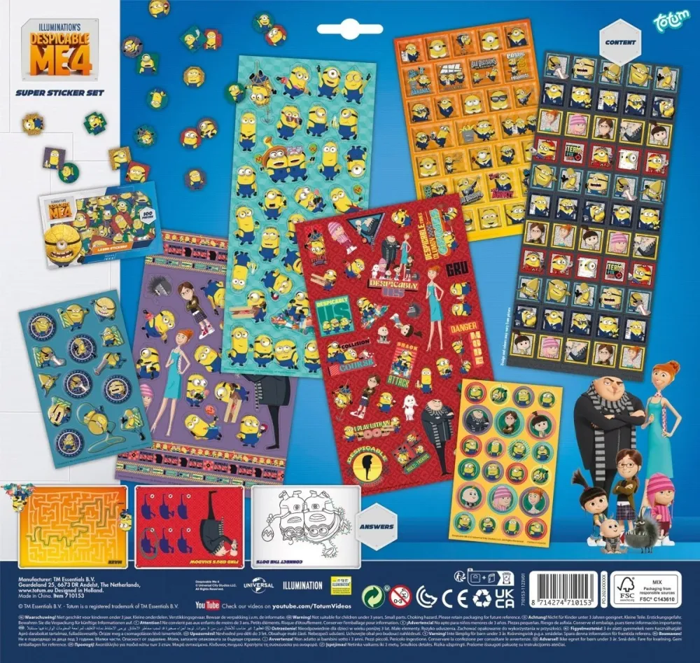 Minions tarrat 7kpl