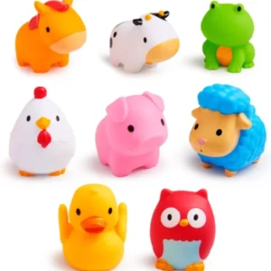 Munchkin Kylpylälelut Water Spinning Farm Animals 8kpl
