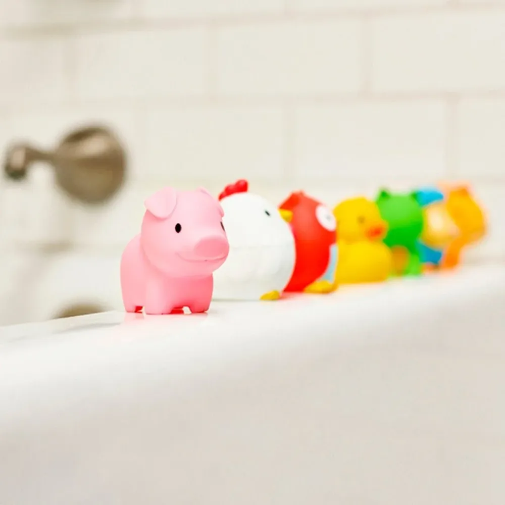 Munchkin Kylpylälelut Water Spinning Farm Animals 8kpl
