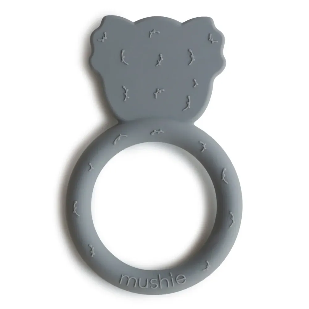 Mushie hammaslääkerengas Koala Grey