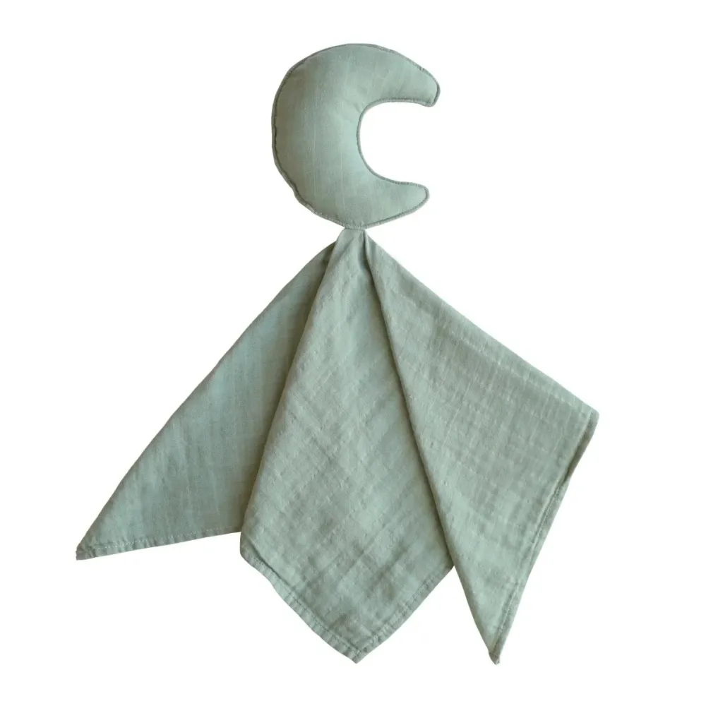 Mushie pehmopeitto Lovey Moon Roman Green Roman vihreä