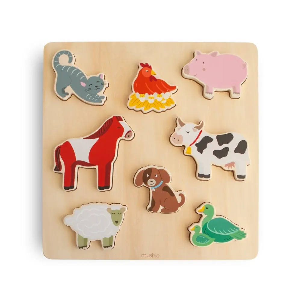 Mushie Puzzle puinen maatila