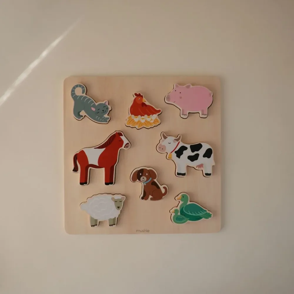 Mushie Puzzle puinen maatila